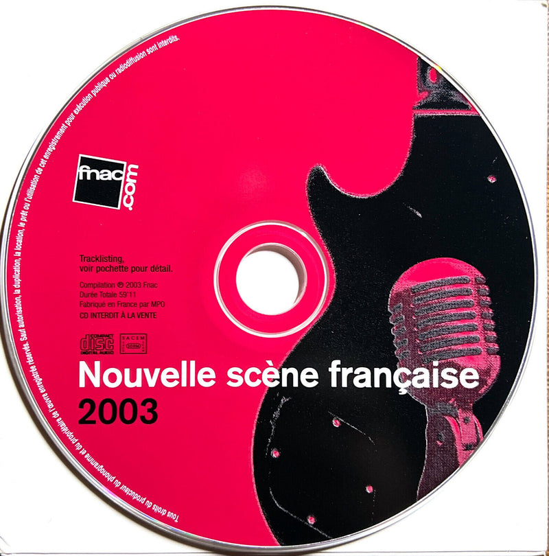 Compilation CD Nouvelle Scène Française 2003 - Promo