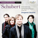 Schubert - Diogenes Quartet CD Complete String Quartets Vol. 4 (String Quartet D