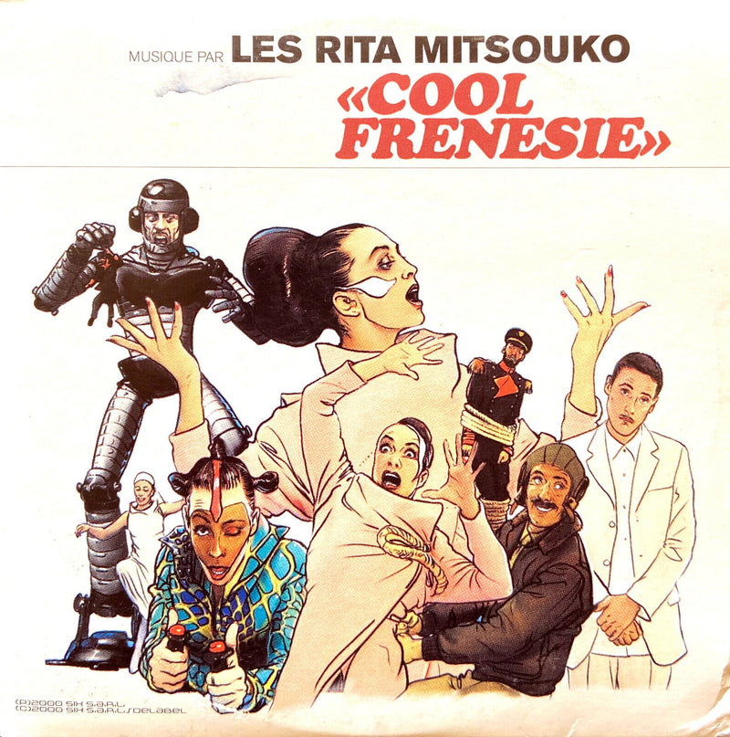Les Rita Mitsouko ‎CD Single Cool Frénésie - France (VG+/EX+)