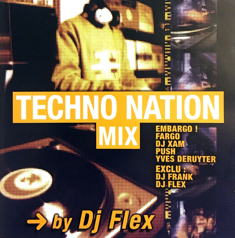 DJ Flex ‎CD Techno Nation Mix - France (M/EX)