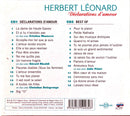 Herbert Léonard 2xCD Déclarations D'amour