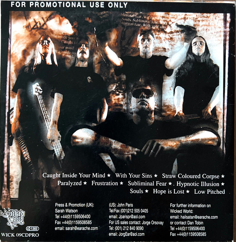 Corporation 187 CD Subliminal Fear - Promo