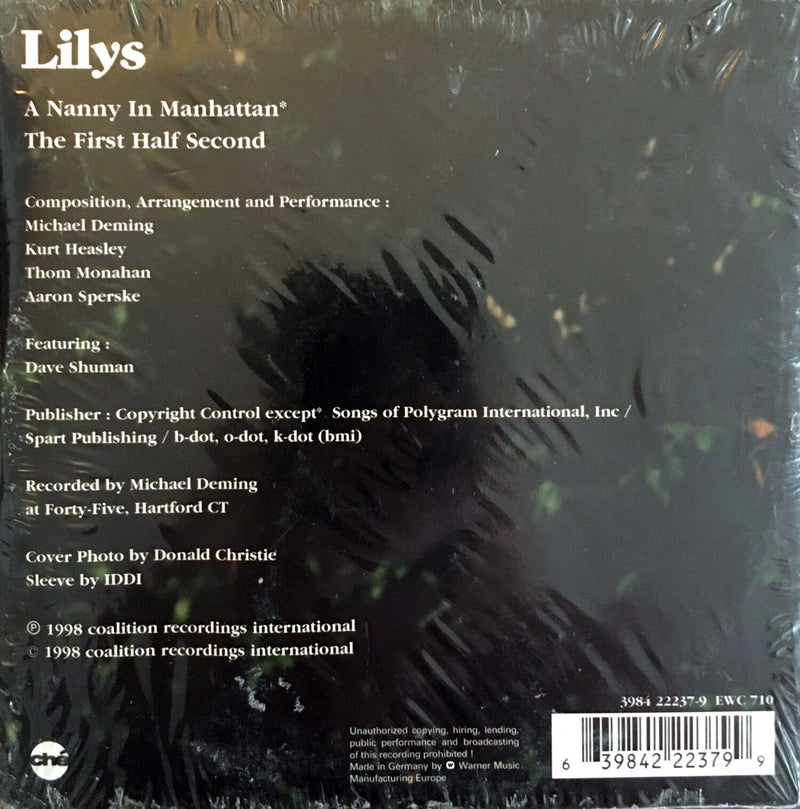 Lilys CD Single A Nanny In Manhattan - Europe (EX/M)