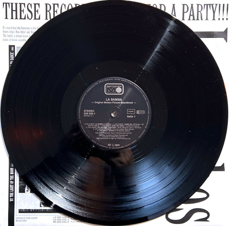 Compilation LP La Bamba - Original Motion Picture Soundtrack - Germany