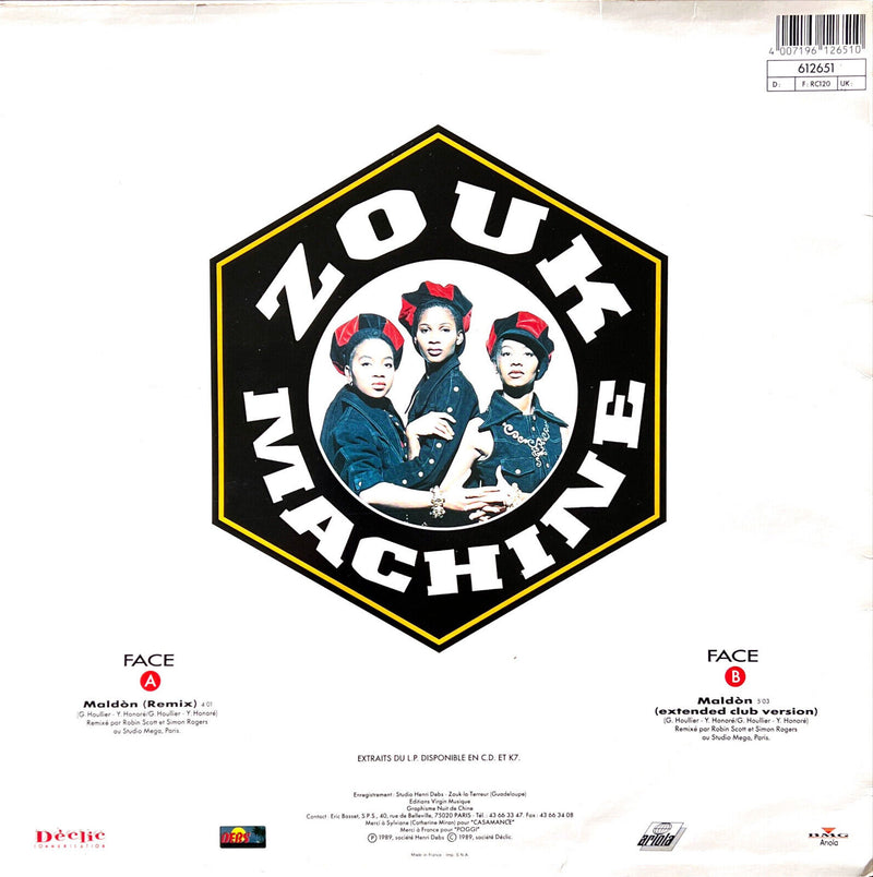 Zouk Machine 12" Maldòn (Remix)