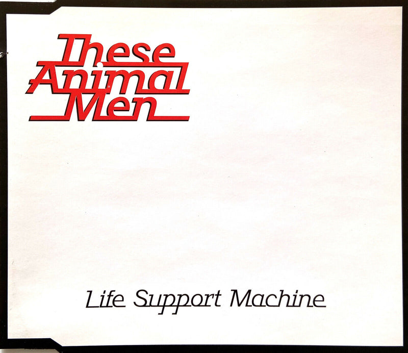 These Animal Men Maxi CD Life Support Machine - UK (VG+/VG+)