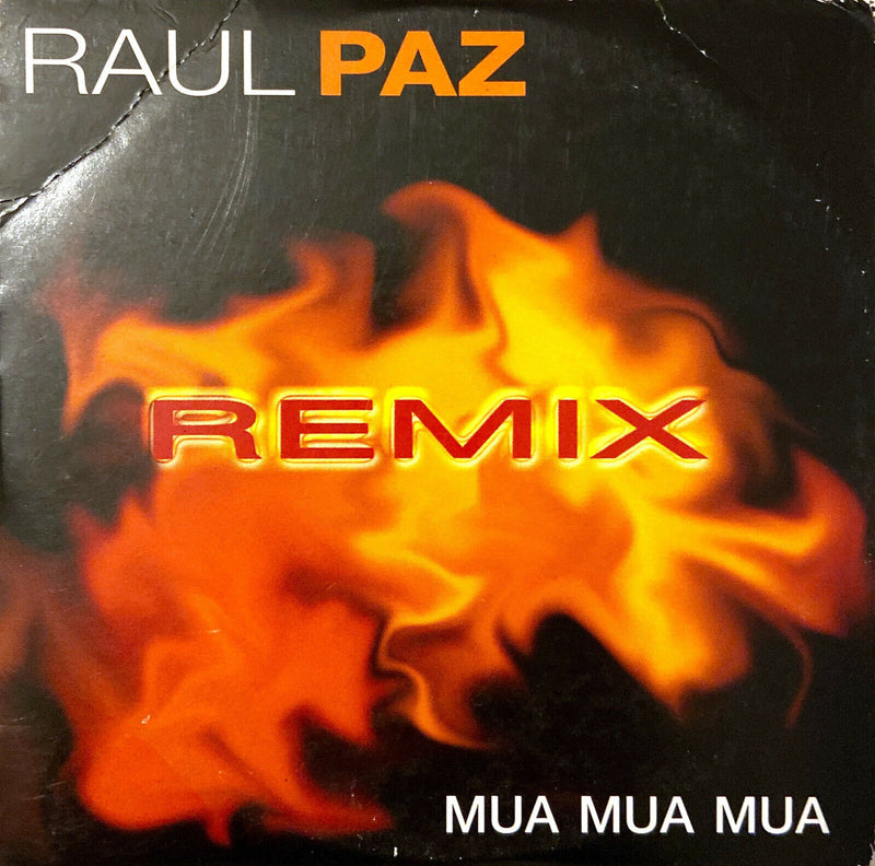 Raul Paz ‎CD Single Mua Mua Mua Remix - Promo - France (G/EX+)