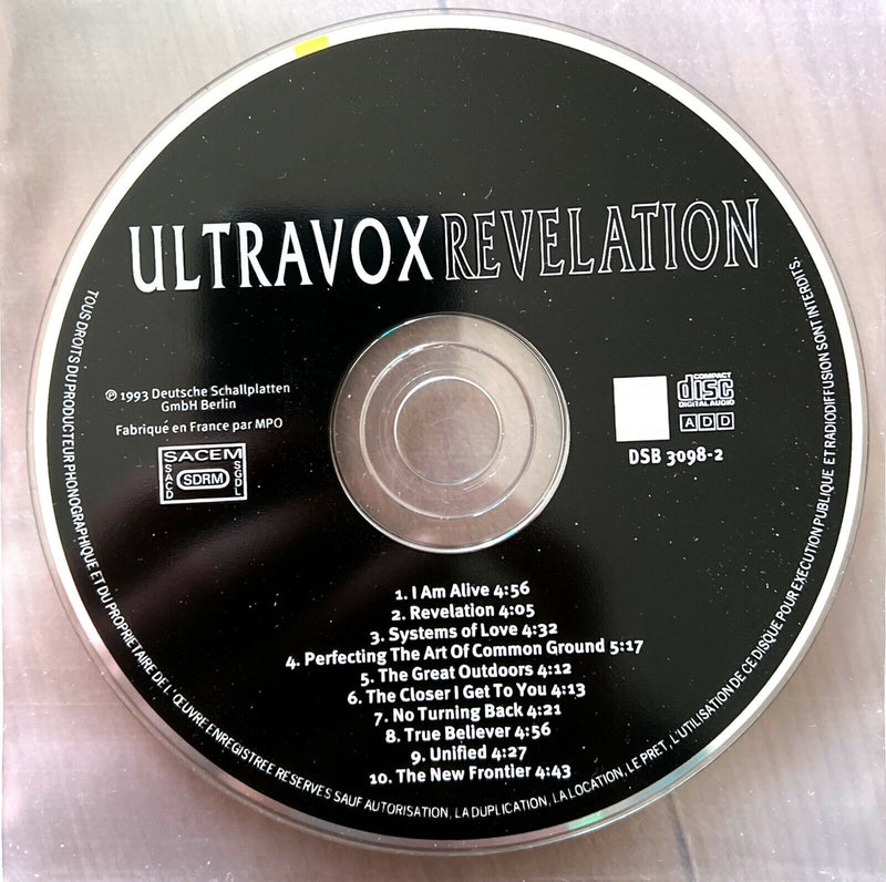 Ultravox CD Revelation