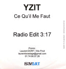 Yzit CD Single Ce Qu'il Me Faut - Promo - France (M/M)