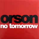Orson CD Single No Tomorrow - Promo - Europe (EX+/M)