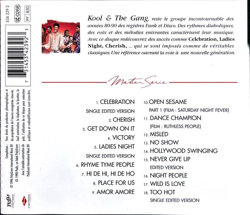 Kool & The Gang CD Master Serie