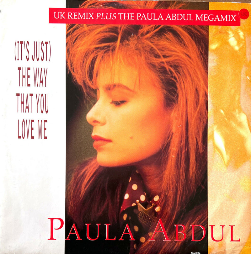 Paula Abdul (It's Just) 12" The Way That You Love Me