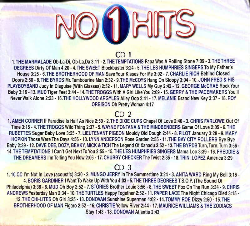 Compilation 3xCD No 1 Hits