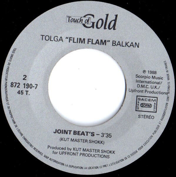 Tolga "Flim Flam" Balkan ‎7" Pump Up The Flim Flam - France (VG+/EX)