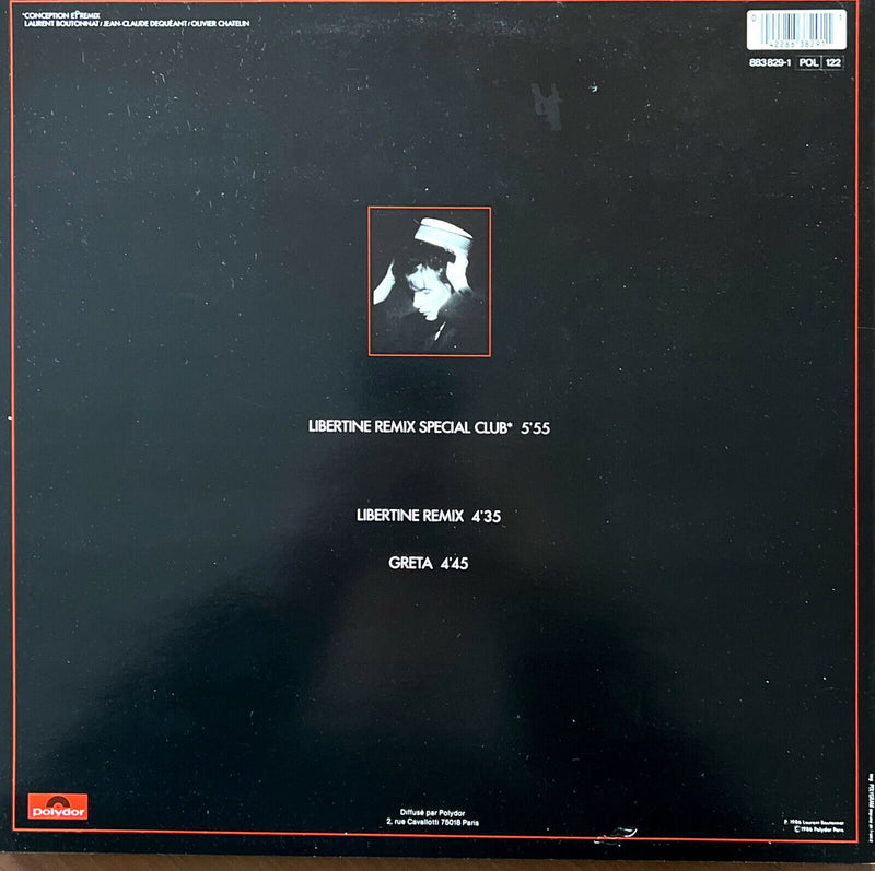 Mylène Farmer 12" Libertine (Remix Club) - Original 1986