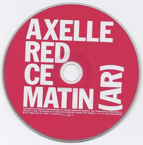 Axelle Red ‎CD Single Ce Matin - France (EX+/M)