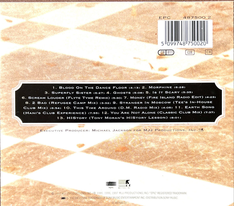 Michael Jackson CD Blood On The Dance Floor (HIStory In The Mix)