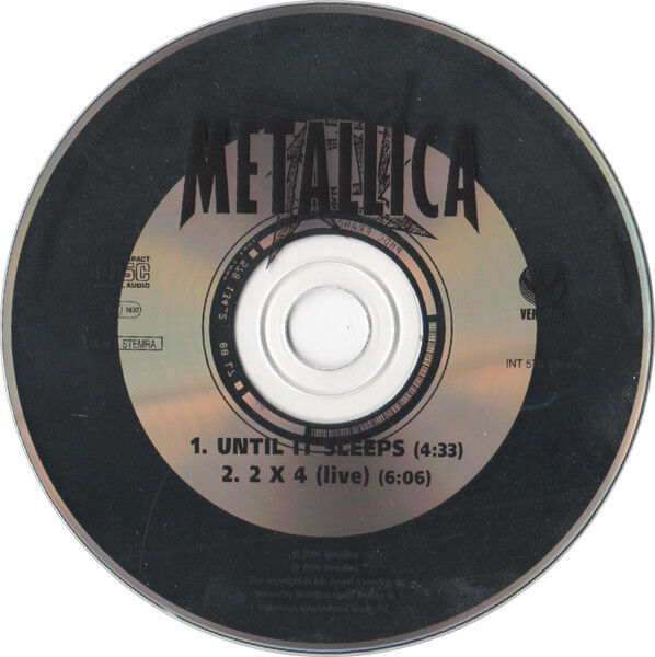 Metallica ‎CD Single Until It Sleeps - Germany (VG/VG)