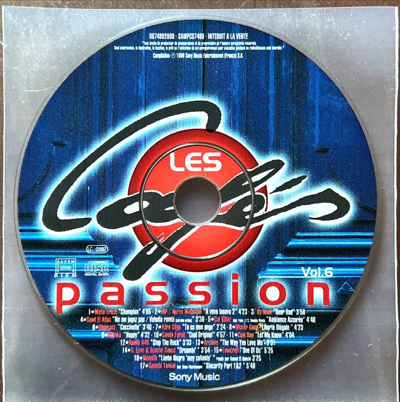 Various CD Les Cafés Passion Présentent Les Nouvelles Destinations Musicales - V