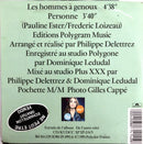Pauline Ester ‎CD Single Les Hommes À Genoux - France (VG+/EX)