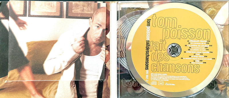 Tom Poisson ‎CD Fait Des Chansons - Digipak - France