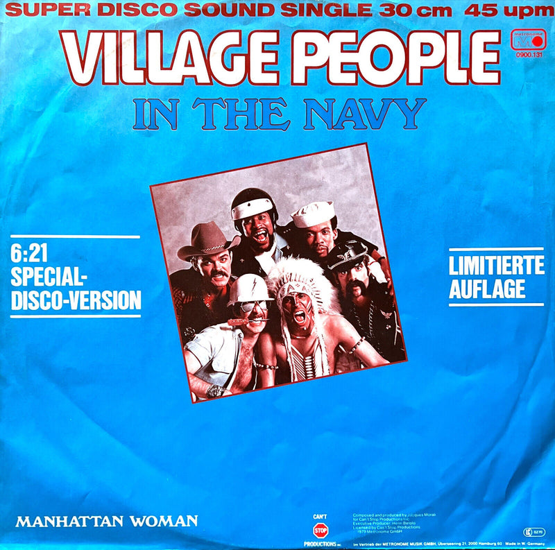 Village People 12" In The Navy - Germany