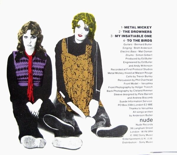 Suede Maxi CD Metal Mickey / The Drowners - Europe (EX+/EX+)