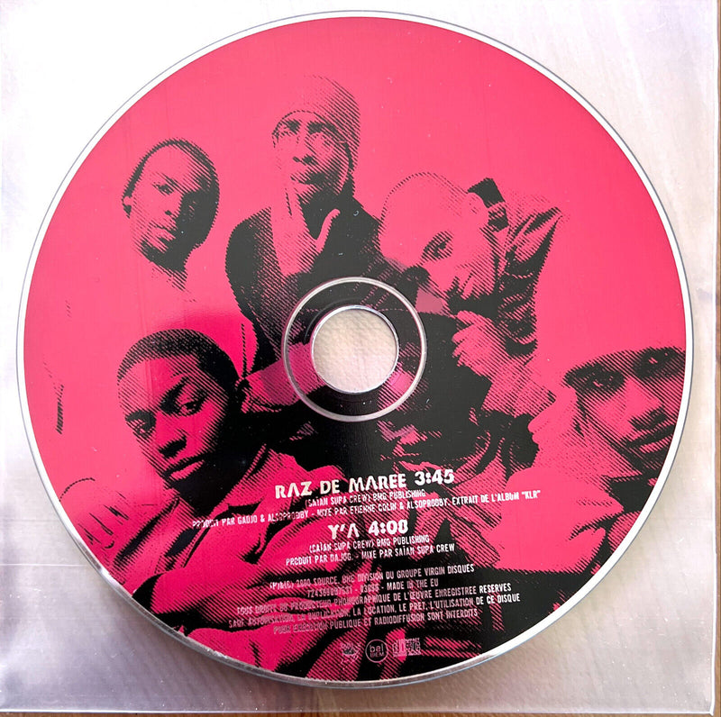 Saïan Supa Crew CD Single Raz De Marée