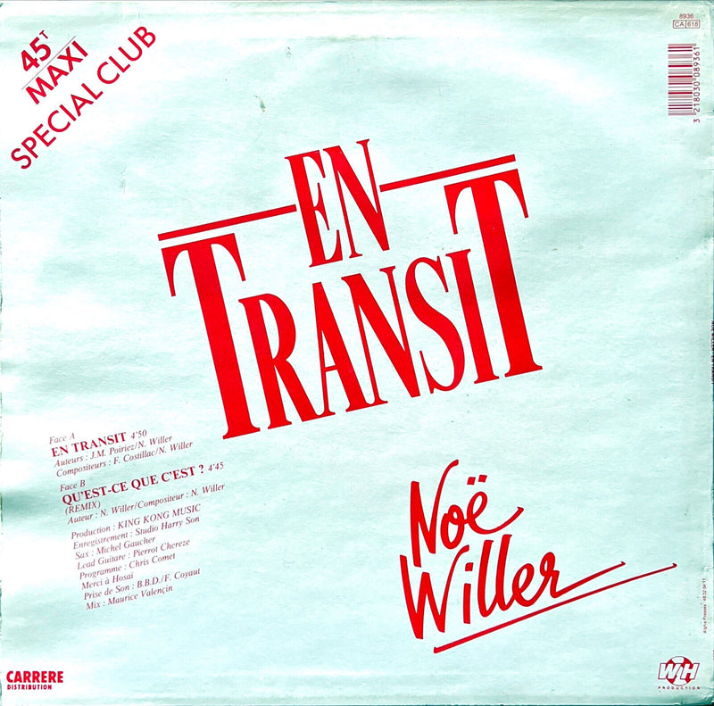 Noé Willer 12" En Transit