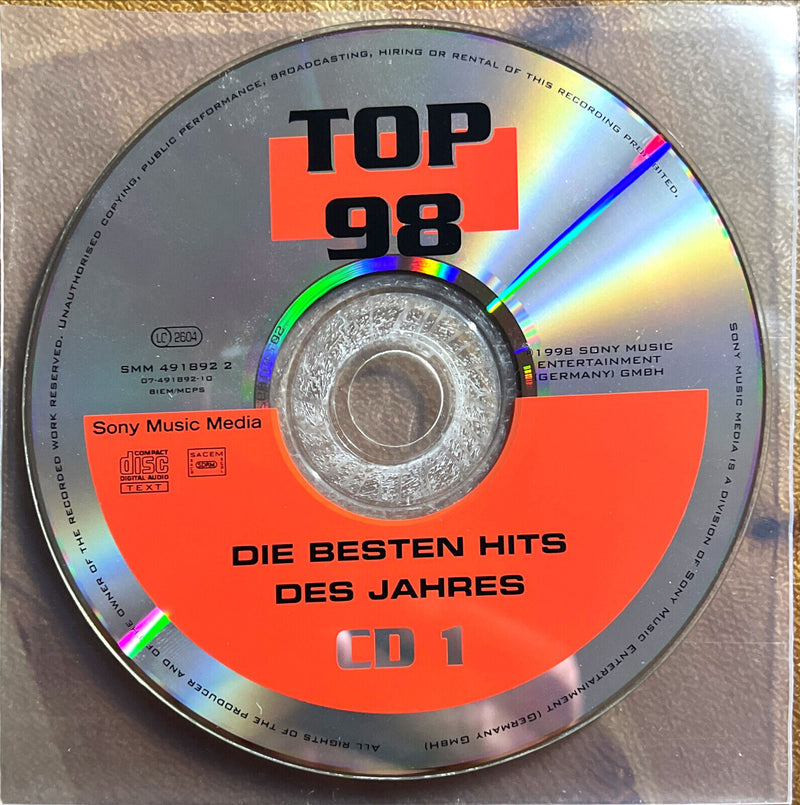 Various 2xCD Top 98 (Die Besten Hits Des Jahres)