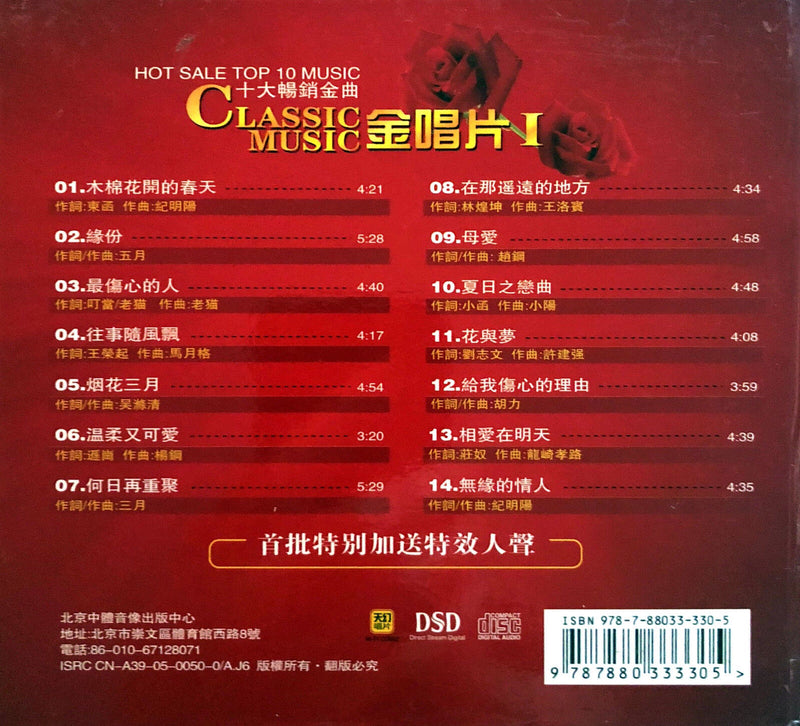 Compilation CD Classic Music - Hot Sale Top 10 Music (VG+/EX+)