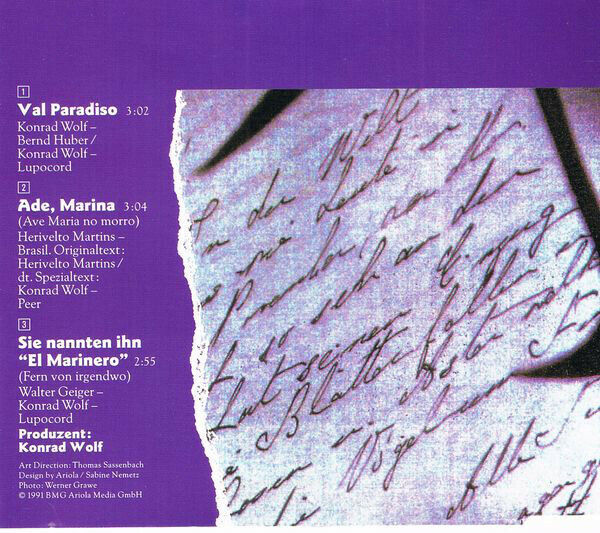 Toni Arnold ‎Maxi CD Val Paradiso - Germany (VG+/EX+)