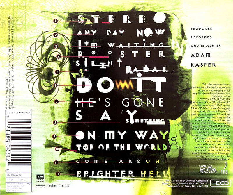 The Watchmen HDCD Silent Radar