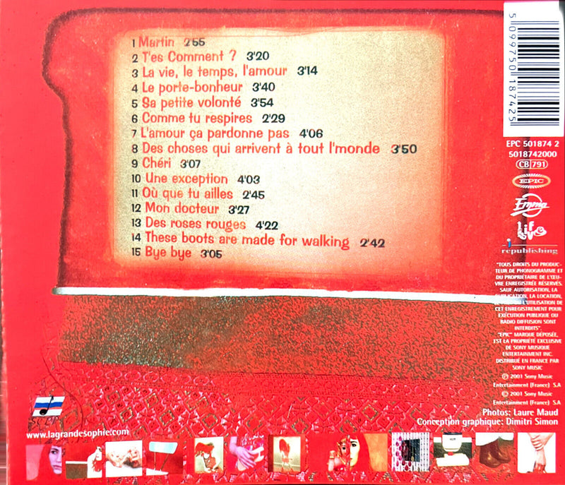 La Grande Sophie CD Le Porte-Bonheur