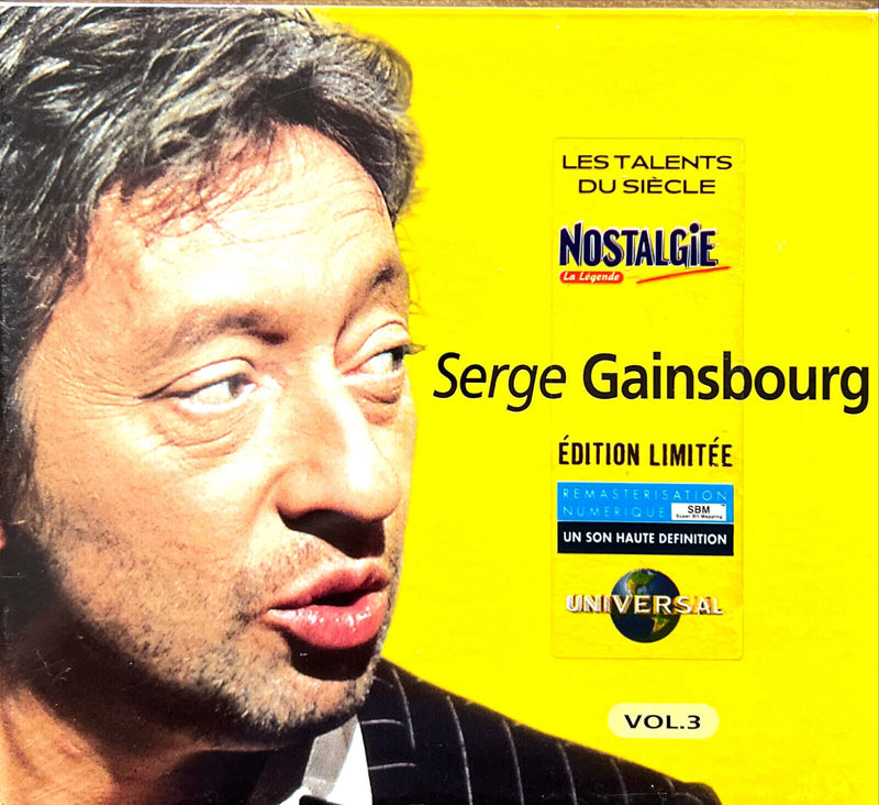 Serge Gainsbourg CD Vol. 3 - Digipak