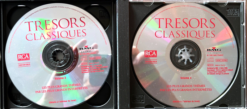 Various 4xCD Tresors Classiques