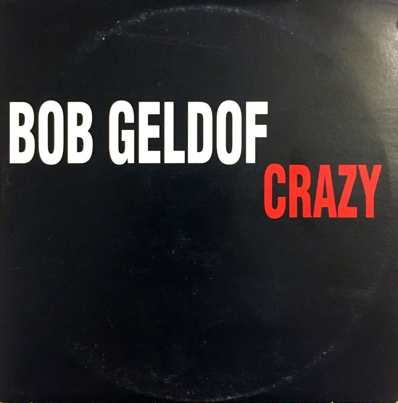 Bob Geldof ‎CD Single Crazy - Promo - France (VG+/EX)
