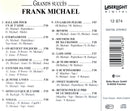 Frank Michael CD Grands Succès - Germany
