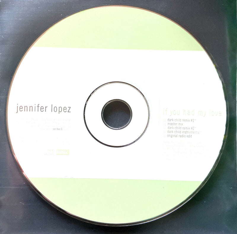 Jennifer Lopez ‎Maxi CD If You Had My Love - Promo - USA (M/VG+)