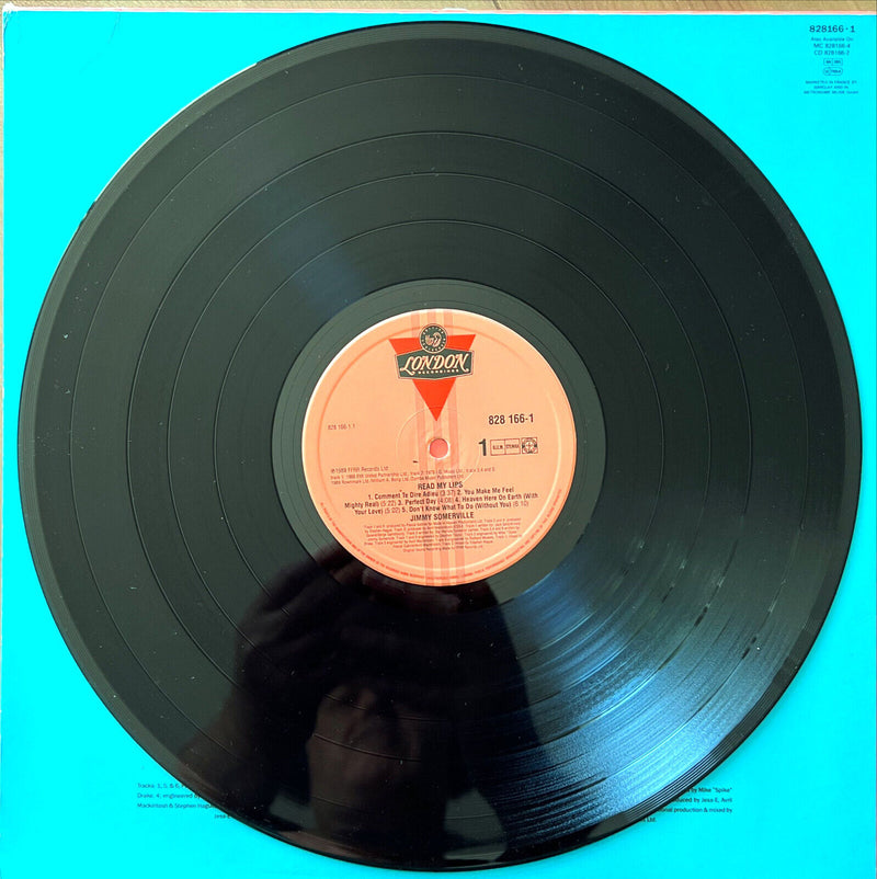 Jimmy Somerville LP Read My Lips