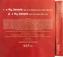 Missy "Misdemeanor" Elliott Maxi CD 4 My People - Promo - Europe (VG/EX)