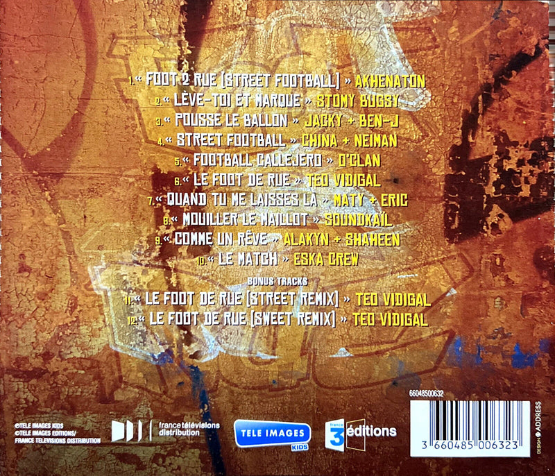 Compilation CD Foot 2 Rue - Les Remixes F2R