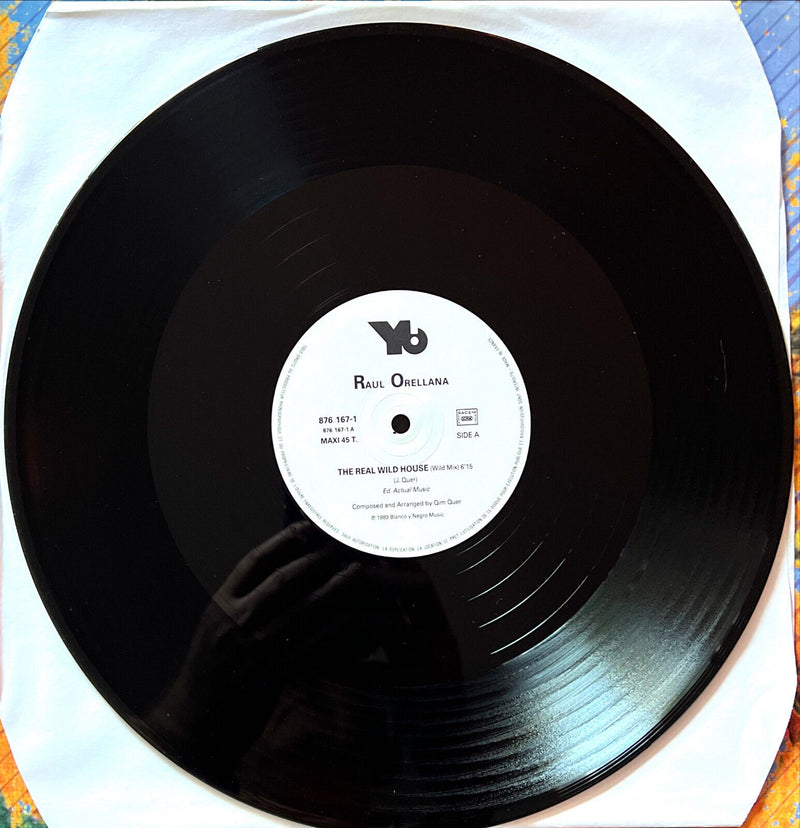 Raul Orellana 12" The Real Wild House (The Wild Mix) - France
