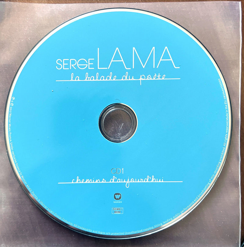 Serge Lama 2xCD + DVD La Balade Du Poète