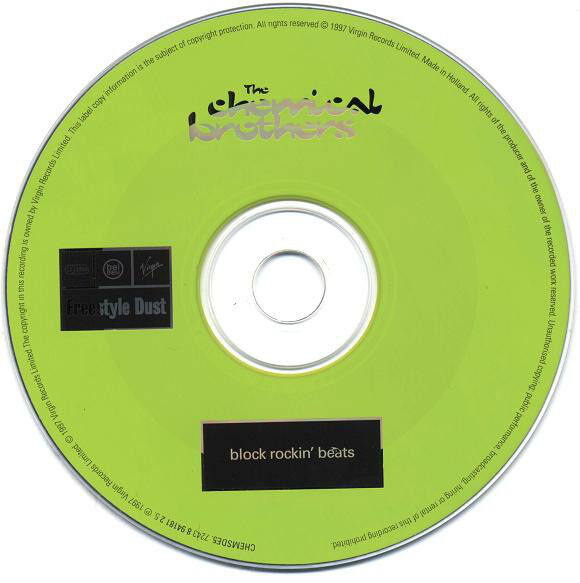 The Chemical Brothers ‎CD Single Block Rockin' Beats - Europe (EX/VG+)