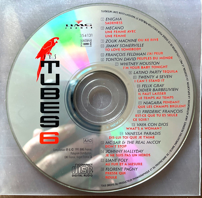 Various CD Les Tubes 6