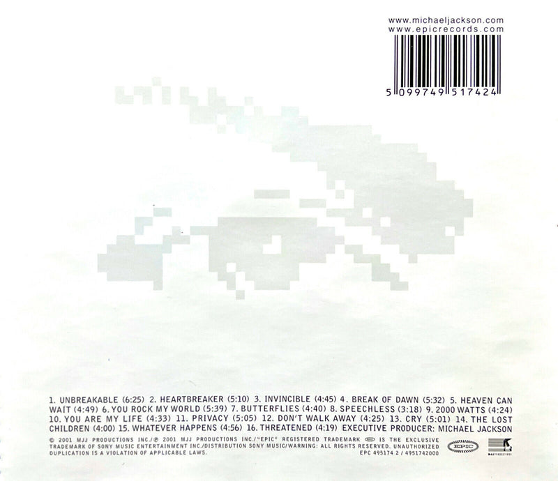 Michael Jackson CD Invincible