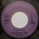Crazy Horse 7" De Juillet Jusqu'à Septembre - Mauve Background Label - France