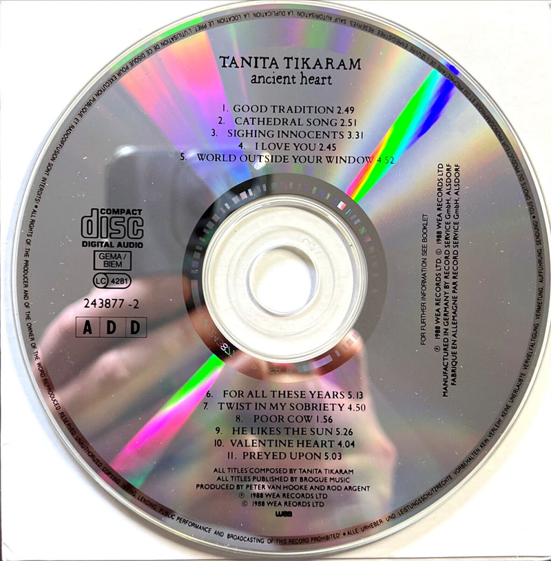 Tanita Tikaram CD Ancient Heart