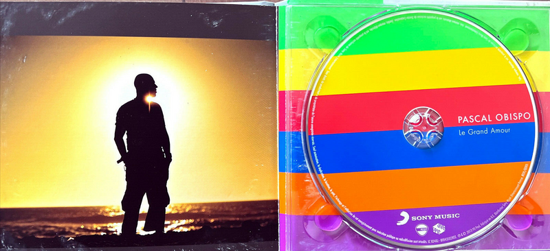 Pascal Obispo CD Le Grand Amour - Deluxe Edition, Digibook